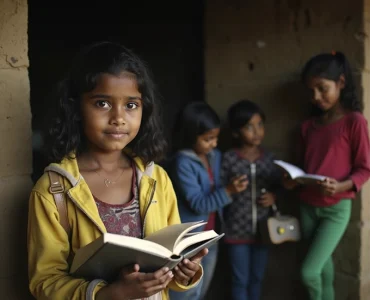 poor childern's image